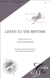 Listen to the Rhythm SA choral sheet music cover